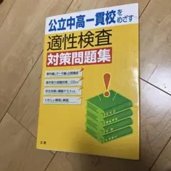 未使用　公立中高一貫校 適性検査対策問題集