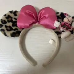 ディズニーカチューシャヒョウ柄