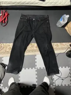 Levi's 550 ブラックデニム38x30