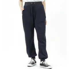 THE SHINZONE WAFFLE PANTS ジョガーパンツ ネイビー