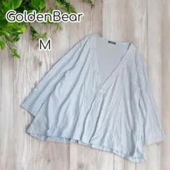 GoldenBear コットンカットソーカーディガン　七分袖　M