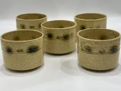 専用　和食器　香土園　加藤春鼎　黄瀬戸　向付　十客　共箱　V　R7531B 専用 和食器 香土園 加藤春鼎 黄瀬戸 向付 十客 共箱 V R7531B