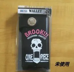 【未使用】ONE PIECE ワンピース ウォレット(ブルック) ブラック 財布