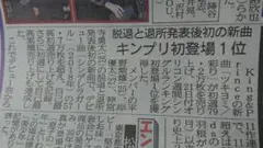 キンプリ 新聞 11月15日 新聞記事 男闘呼組 前田耕陽