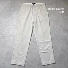 ポロラルフローレン チノパンツ PHILIP アイボリー 36/34 ポロチノ