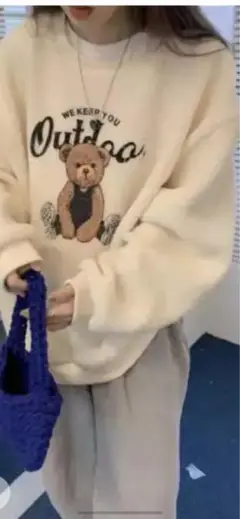 くまちゃんニット