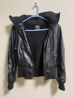 Y2K グラッドニュース レザージャケット ドッキング ニット ブラックA215 archive 90s 20471120 ドッキングニット y2k パンク 裏原 - メルカリ
