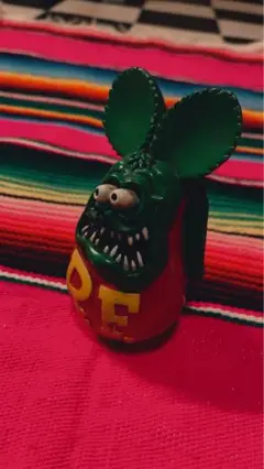 シフトノブ　ラットフィンク　エドロス ラットフィンク シフトノブ CHEVYMAN エドロス RatFink レジン