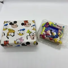 ディズニー 平成 レトロ ミニフォトフレーム ミッキー ドナルド