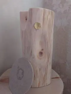 カルデサック　ヒバ　小丸太　美品