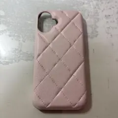 ピンク キルティング ソフトケース