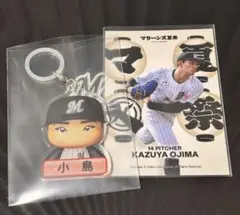 千葉ロッテマリーンズ　パワプロ　夏祭りリアルトレカ　　小島和哉