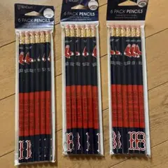 Boston Red socks 鉛筆3袋セット
