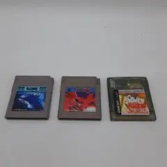 ★ジャンク ゲームボーイソフト★ 3個セット