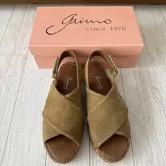 美品 Gaimo エスパドリーユサンダル EU40