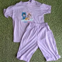 新品　ちろぴの　パジャマ　140センチ　パープル