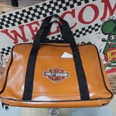 HARLEY-DAVIDSON オレンジ トートバッグ