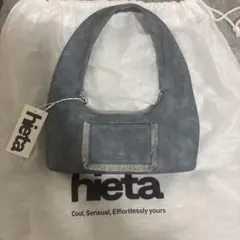 hieta ヒエタ ブルー baby tina bag blueティナバッグ hieta ヒエタ ブルー baby tina bag blueティナバッグ - メルカリ