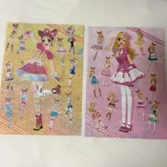 アイカツ！ クリアファイルコレクション 星宮いちご 有栖川おとめ ガチャガチャ