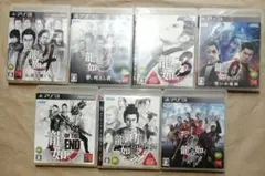 PS3 龍が如くシリーズ7本セット
