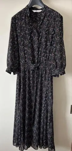 UNIQLO ユニクロ×トーマスマイヤー☆シアーロングワンピース サイズM