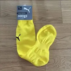 PUMA サッカーソックス イエロー 22-24cm