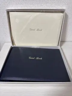 ゲストブック　芳名帳