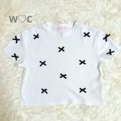 WC ミニリボンコンパクトワッフルT Fダブルシー　ワッフルT