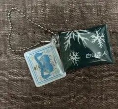未使用品　石屋製菓　白い恋人　ミニチュアキーホルダー　よく出来ている
