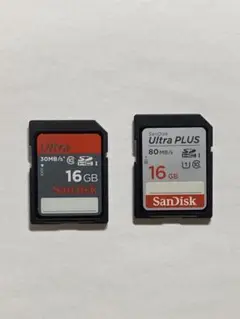 SDカード SanDisk 16GB