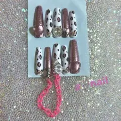ロングコフィンネイルチップ