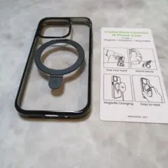 スマホケース iPhone 2023 iPhoneケース クリア ブラック