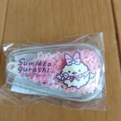 すみっコぐらし 天使なえびてん キラキラヘアクリップ ピンク 新品未開封