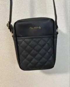 ショルダーバッグ ロゴ ブラック 黒 Bag