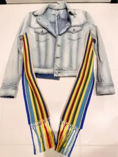 値下げ! LOEWE ストール付き ジージャン