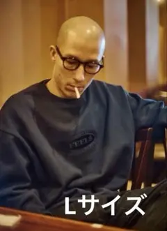 FEELS. 上杉柊平 CREWNECK SWEATSHIRT NAVY L
