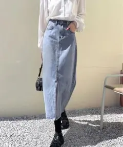 Miniministore デニムスカート スリット タイトスカート