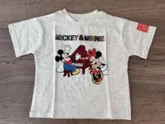 【未使用】ミッキー＆ミニー Tシャツ 90cm