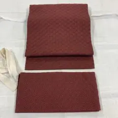 作り帯 変わり織 正絹