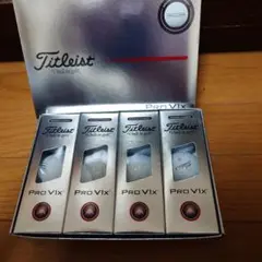 Titleist Pro V1x ゴルフボール 4個入り