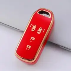 ホンダ スマートキーケース TPU キーカバー N-BOX VAN ONE 赤