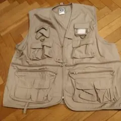 ロスコROTHCO UNCLE MILTY フィッシングベスト ベージュ XL