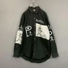 Vtg Japan Pajaboo L/S Graphic Shirt 日本古着