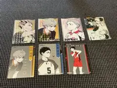 ハイキュー!! きゃらくたぶるカードグミ カード 7枚セット