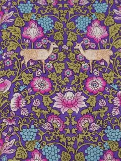 【新品】＊＊animare ② ＊＊生地幅×１m・パープル系✨特価✨