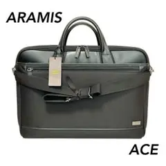 新品‼️ACE ARAMIS 2wayビジネスバッグ ポケット複数 黒