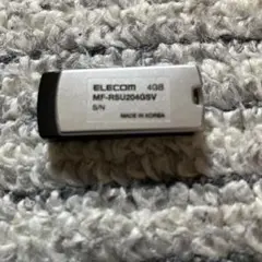 ELECOM USBメモリー 4GB MF-RSU204GSV