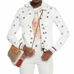 デシグアル Desigual デニムジャケット JULIETA フード付き