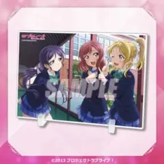 ラブライブ くじ引き堂　ビッグアクリルプレート　絵里　希　真姫