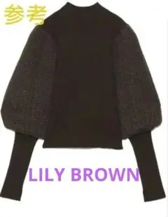 ◆新品未使用!!◆LILY BROWN ニット フリーサイズ